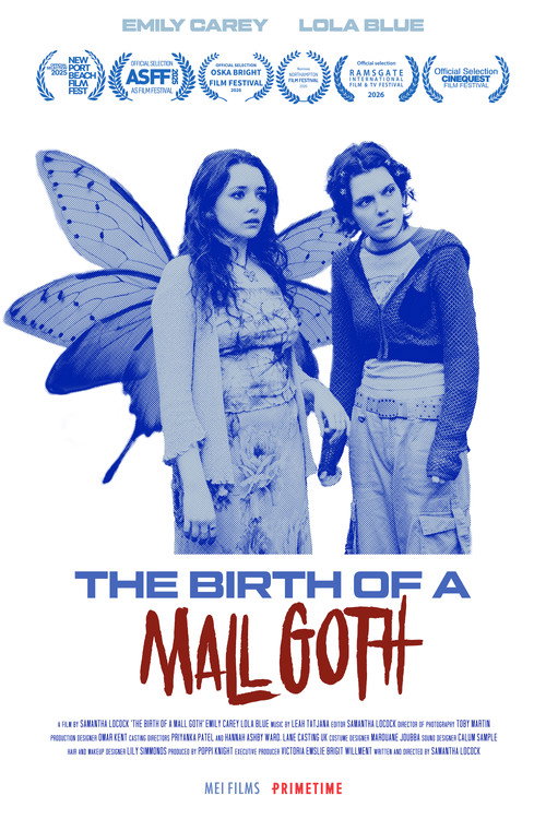 Movie poster for The Birth of a Mall Goth (2025)