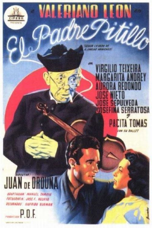 Movie poster for El Padre Pitillo (1955)