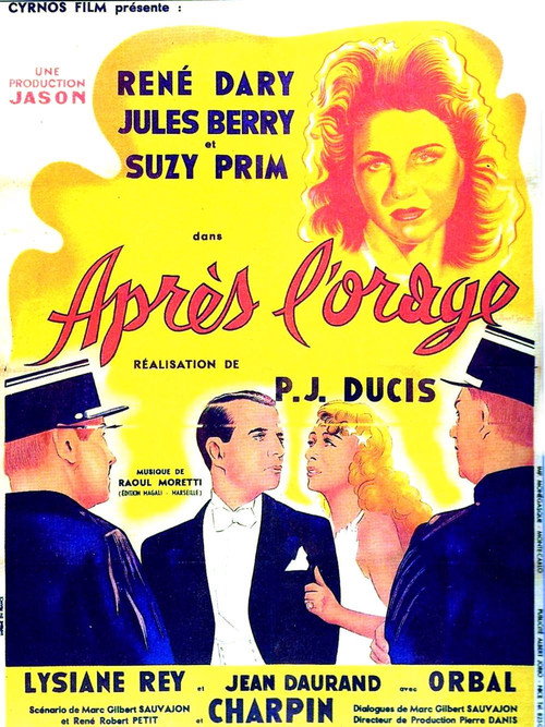 Movie poster for After the Storm (1941)