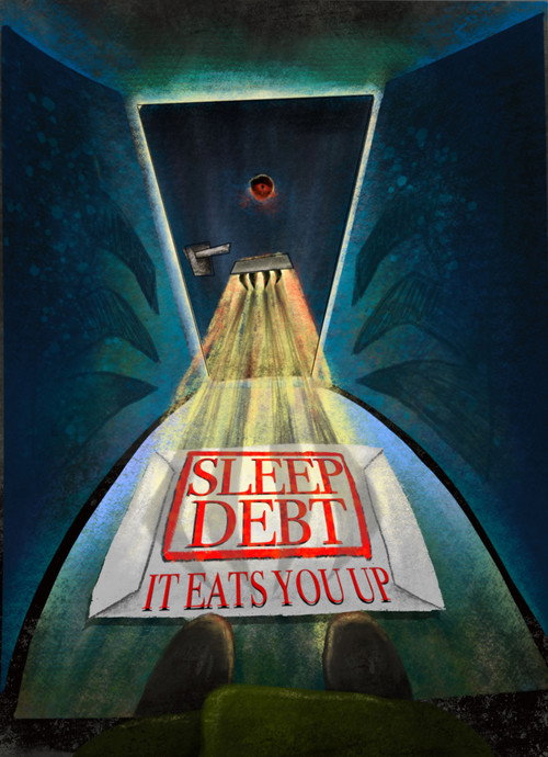 Movie poster for Sleep Debt