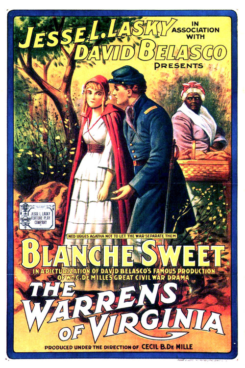 Movie poster for The Warrens of Virginia (1915)