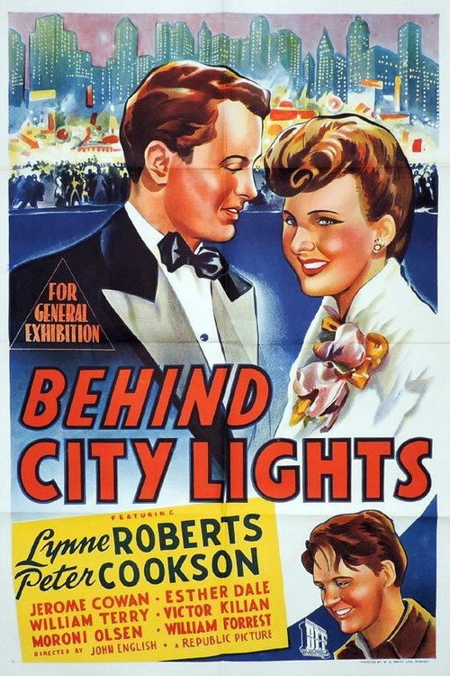 Movie poster for Behind City Lights (1945)