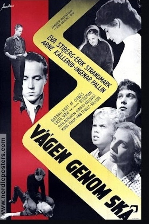 Movie poster for Vägen genom Skå (1957)