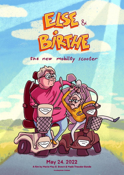 Movie poster for Else & Birthe - the new mobility scooter (2022)