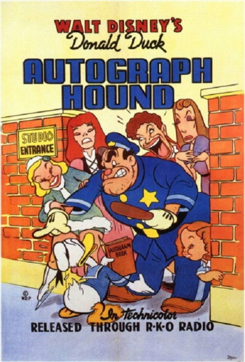 Movie poster for The Autograph Hound (1939)