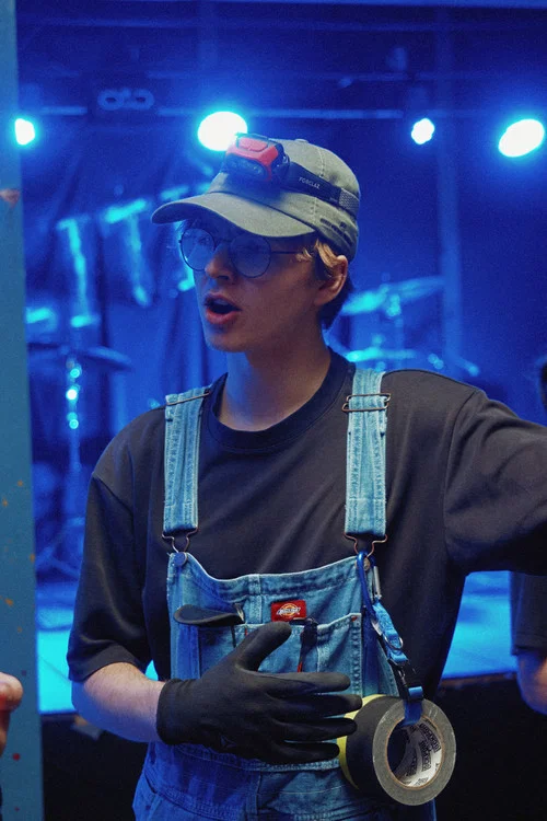 Photo of Gabriel Bélanger, Lighting