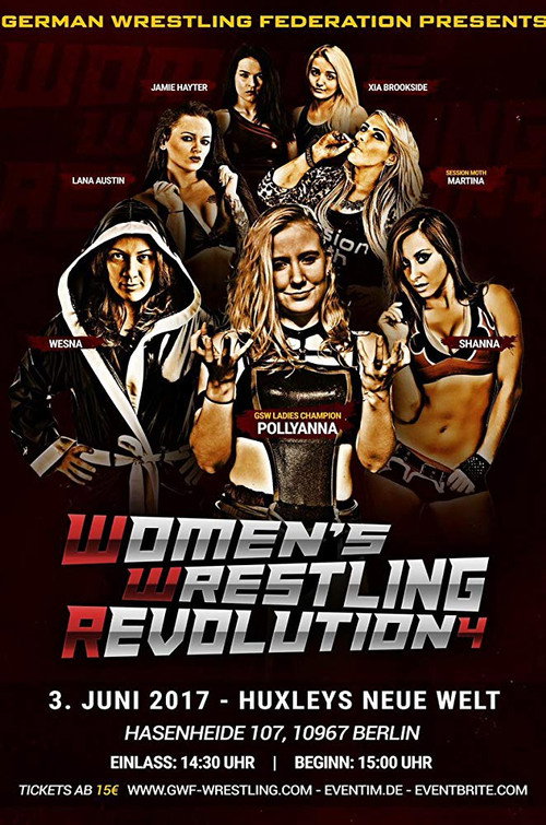 Movie poster for GWF Women's Wrestling Revolution 4 (2017)