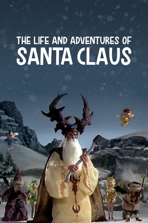Movie poster for The Life and Adventures of Santa Claus (1985)