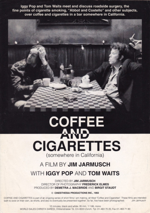 Movie poster for Coffee and Cigarettes III (1997)
