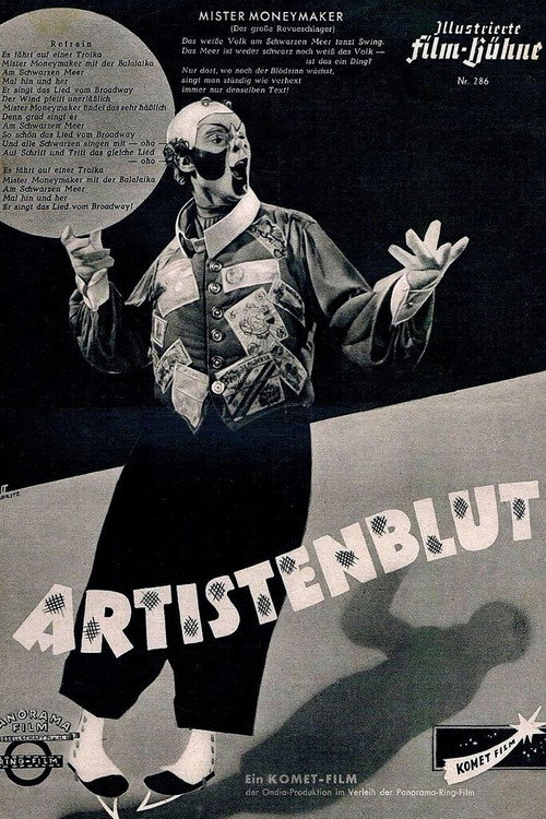 Movie poster for Artistenblut (1949)