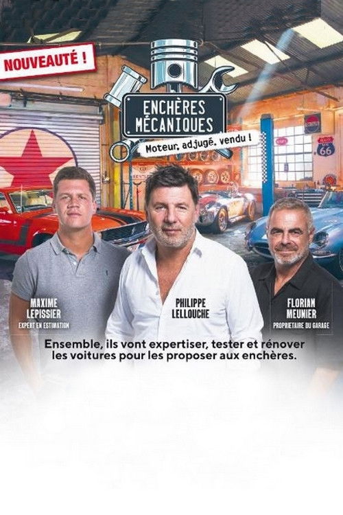 Enchères mécaniques poster