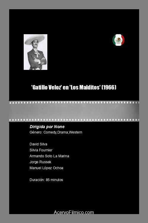 Movie poster for Los Malditos (1966)