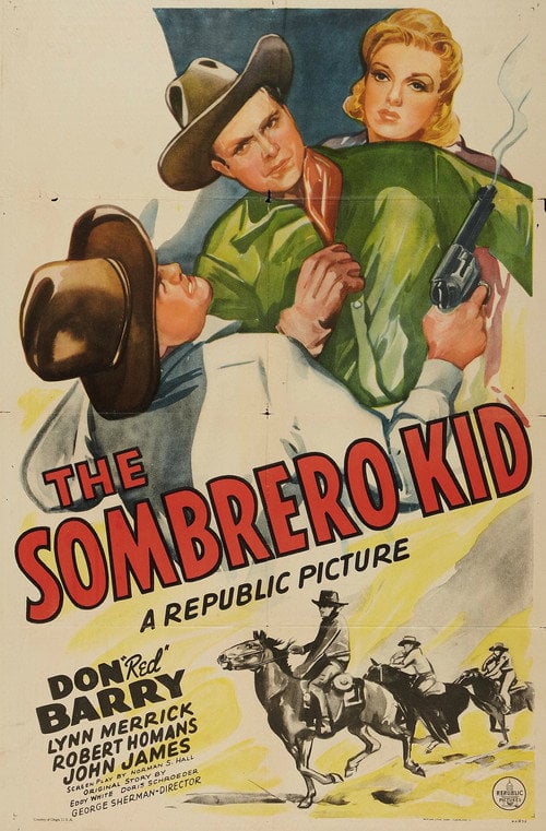 Movie poster for The Sombrero Kid (1942)