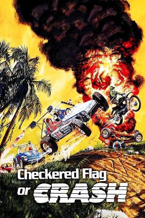 Movie poster for Checkered Flag or Crash (1977)