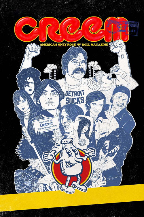 Movie poster for Creem: America's Only Rock 'n' Roll Magazine (2019)