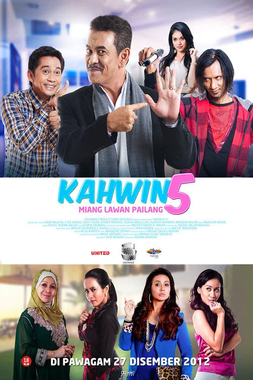 Movie poster for Kahwin 5 (2012)