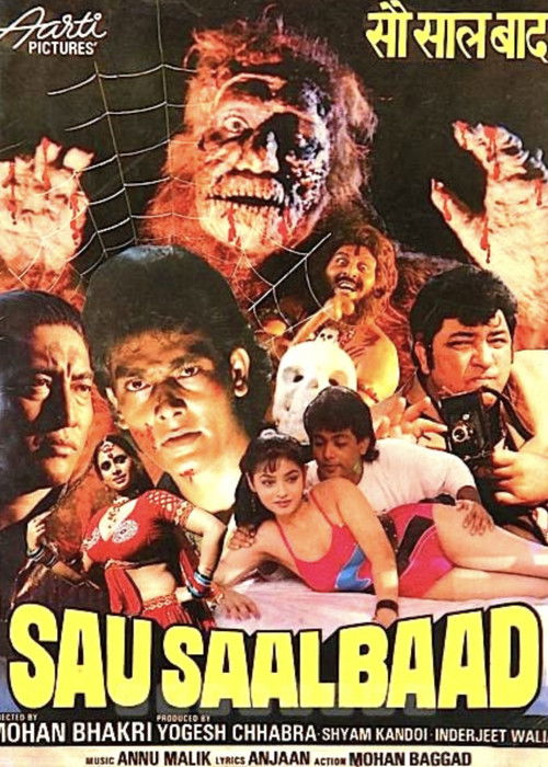 Movie poster for Sau Saal Baad (1989)