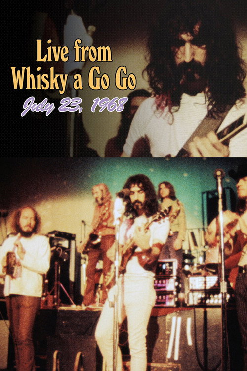 Movie poster for Frank Zappa and The Mothers of Invention: Live at Whisky a Go Go 1968 (2024)