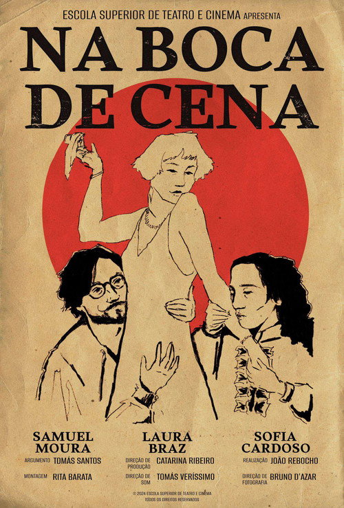 Movie poster for Na Boca de Cena (2024)