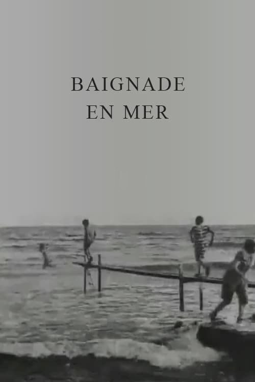 Movie poster for Swimming in the Sea (1895)