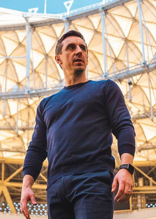 Movie poster for Gary Neville’s Countdown to Qatar (2022)