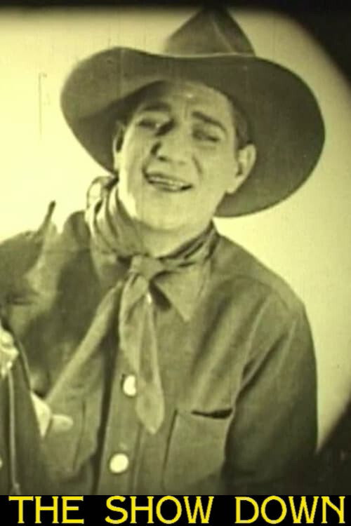 Movie poster for The Show Down (1921)