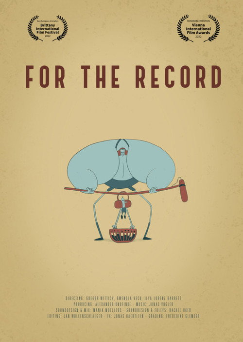 Movie poster for For the Record (2022)