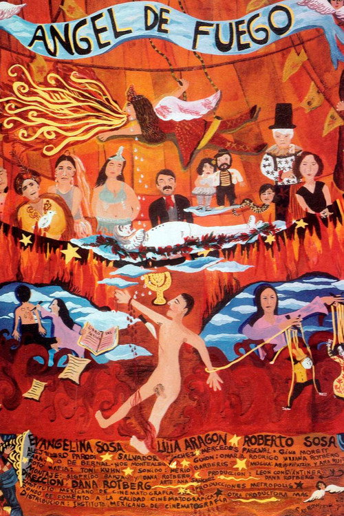 Movie poster for Ángel de fuego (1992)