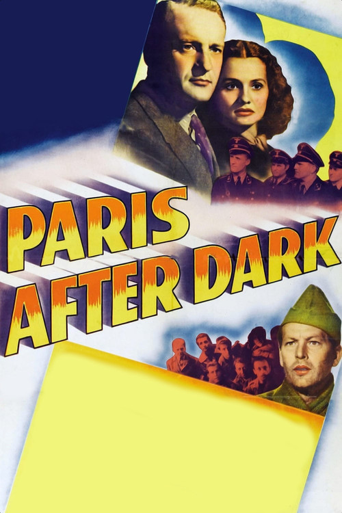 Movie poster for Paris After Dark (1943)
