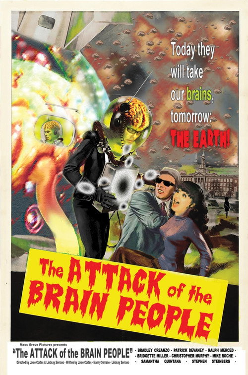 Movie poster for The Attack Of The Brain People (2013)
