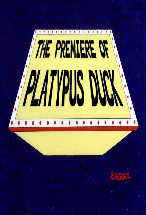 Movie poster for The Premiere of Platypus Duck (1976)