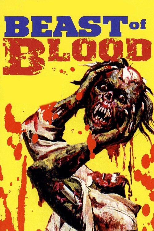 Movie poster for Beast of Blood (1970)