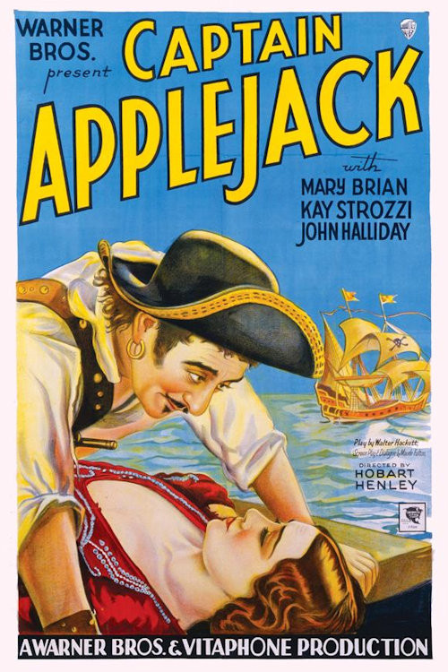 Movie poster for Captain Applejack (1931)