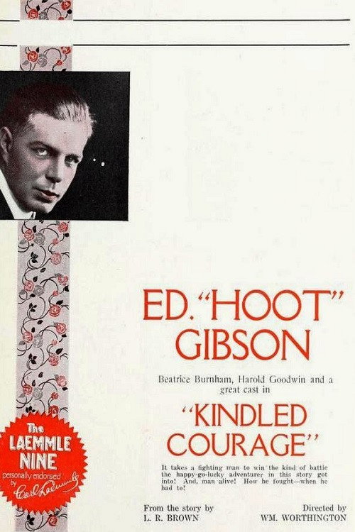 Movie poster for Kindled Courage (1923)