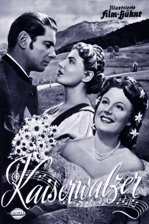 Movie poster for Kaiserwalzer (1953)