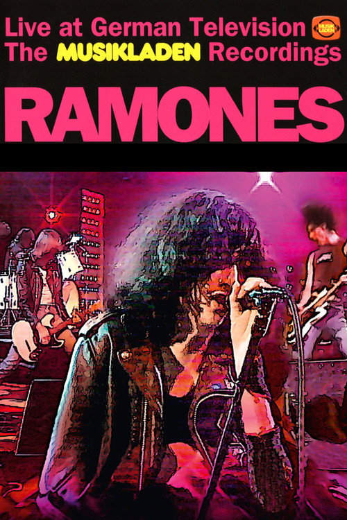 Movie poster for Ramones: Live at Musikladen (1978)