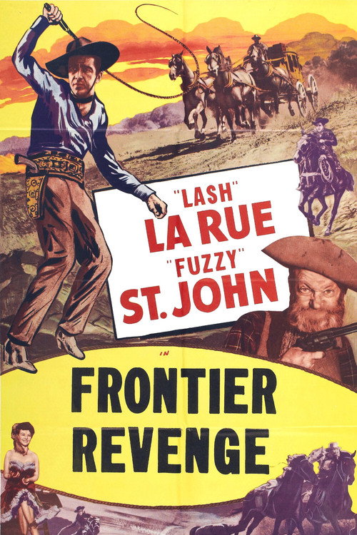 Movie poster for Frontier Revenge (1948)