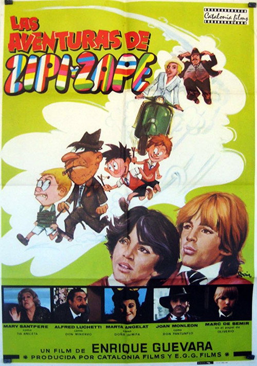 Movie poster for The Adventures of Zipi and Zape (1981)
