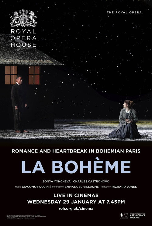 Movie poster for Royal Opera House: La Bohème (2017)