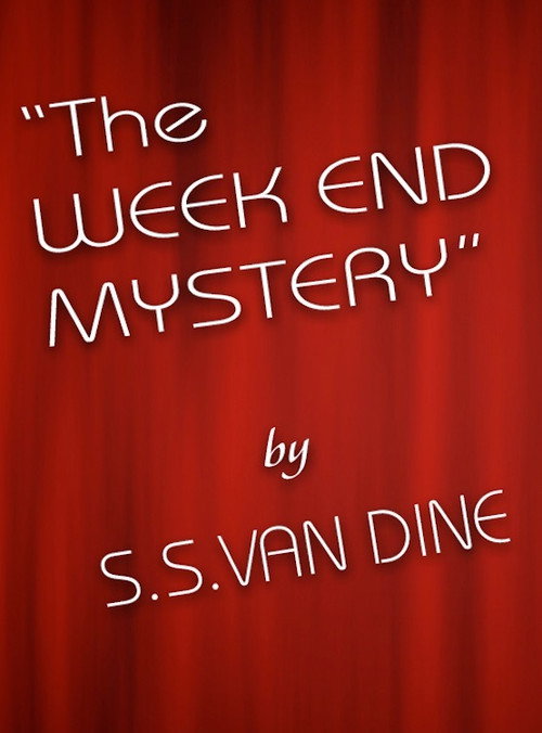 Movie poster for The Week End Mystery (1931)