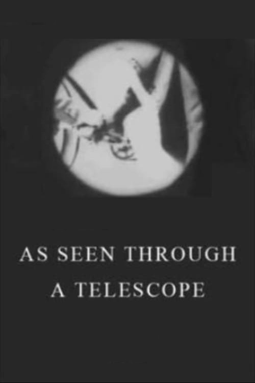 Movie poster for As Seen Through a Telescope (1900)
