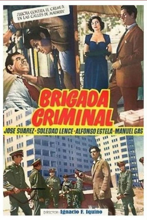 Movie poster for Criminal Brigade (1950)
