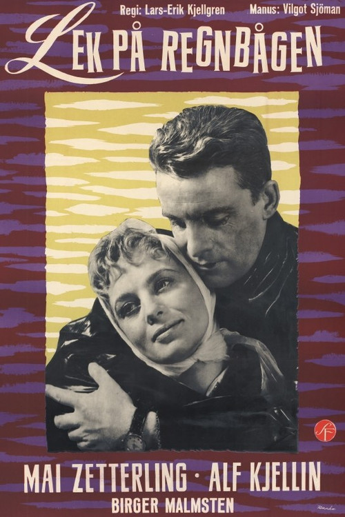 Movie poster for Playing on the Rainbow (1958)