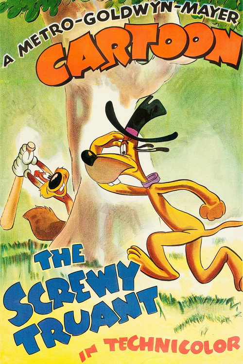 Movie poster for The Screwy Truant (1945)
