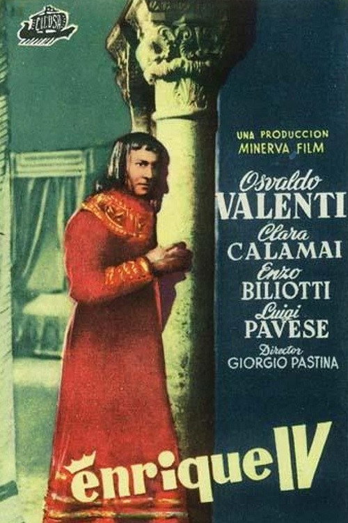 Movie poster for Enrico IV (1943)