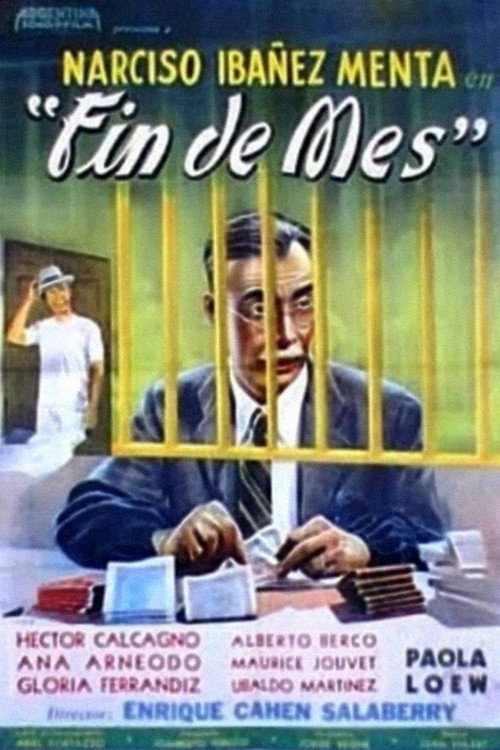Movie poster for Fin de mes (1953)