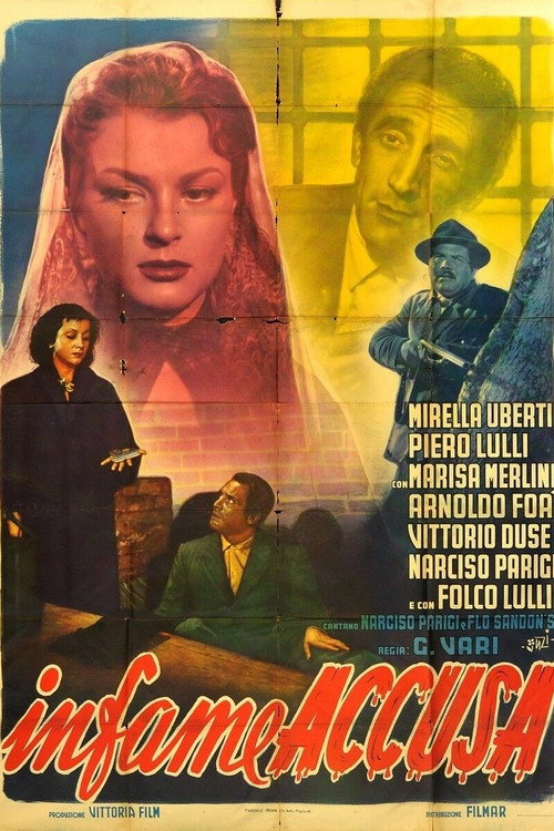 Movie poster for Infame accusa (1953)