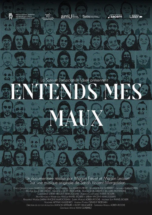 Movie poster for Entends mes maux (2026)