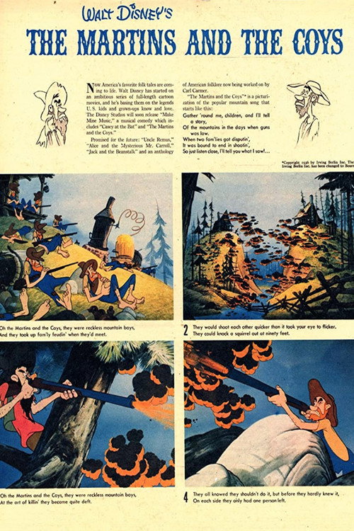 Movie poster for The Martins and the Coys (1946)