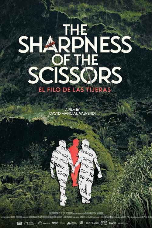 Movie poster for The Sharpness of the Scissors (2023)